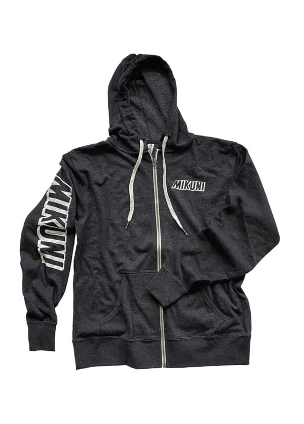 Charcoal Full Zip Hoodie