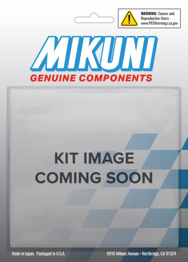 Mikuni Carburetor Rebuild Kit for Yamaha 2000-2007 TT-R125 LE Motorcycles