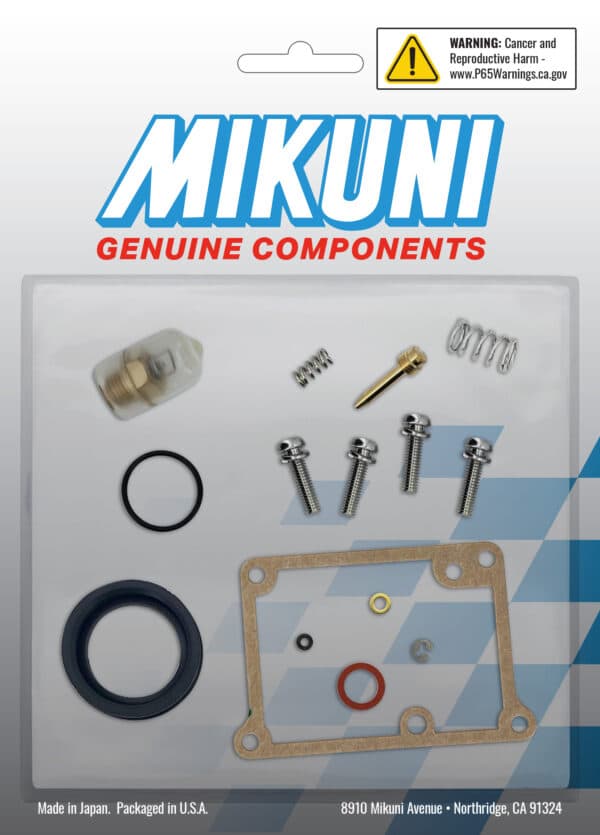 Mikuni Carburetor Rebuild Kit for Cobra, KTM, & Kawasaki 65cc Motorcycles