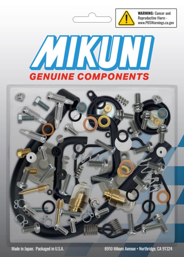 Mikuni Carburetor Rebuild Kit for Yamaha Motorcycles