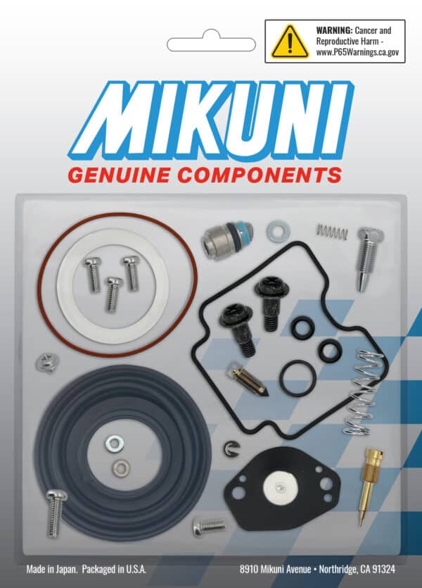 Mikuni Carburetor Rebuild Kit for Yamaha Big Bear 250 & Bruin 250 ATVs