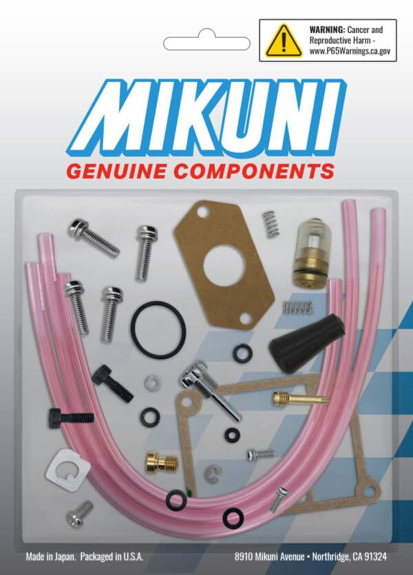 Mikuni Carburetor Rebuild Kit for KTM 65SX & Husqvarna TC65 with Mikuni TM24-8001 Carburetor