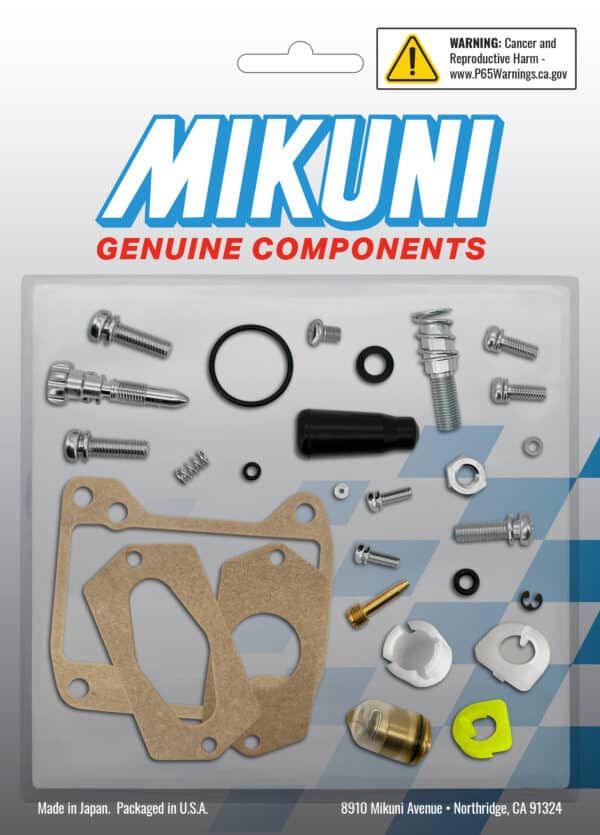 Mikuni Carburetor Rebuild Kit (replaces MK-TM32-34) for Suzuki LT250R ATV, Mikuni TM32-1, TM34-2, & TM36-2 Carburetor