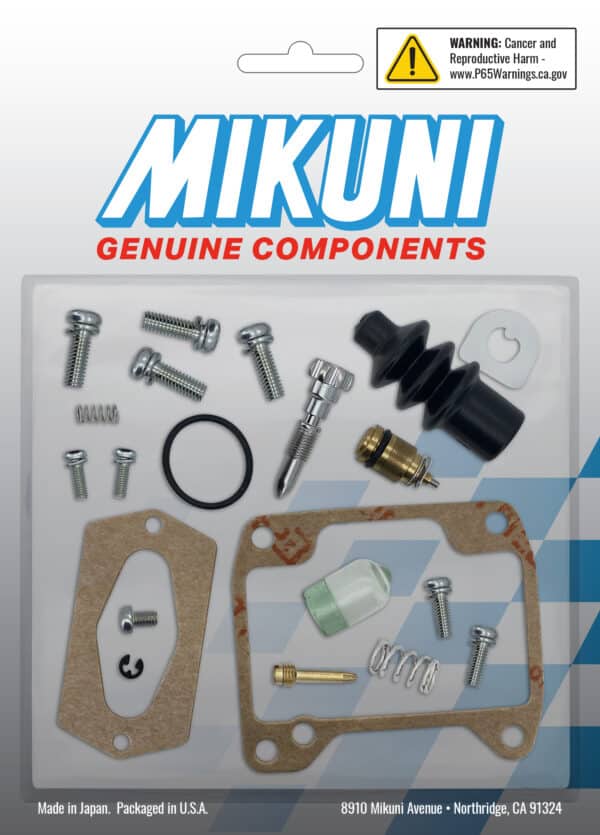 Mikuni Carburetor Rebuild Kit for Suzuki LT-500R Quadzilla ATVs & Mikuni TM38-85 & TM38-86 Carburetors