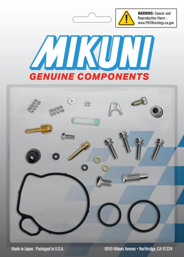 Mikuni Carburetor Rebuild Kit for Yamaha 2006-2009 TT-R50 Motorcycles