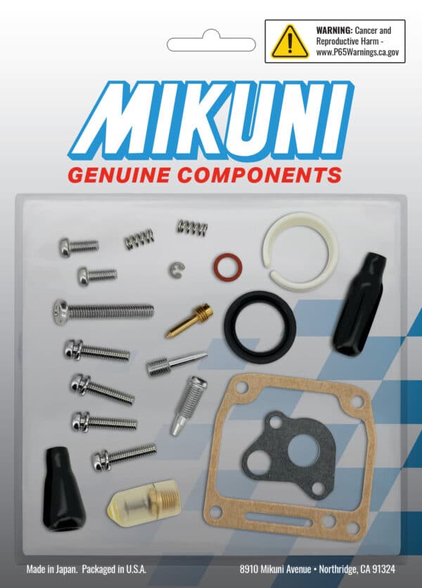 Mikuni Carburetor Rebuild Kit for Yamaha PW80