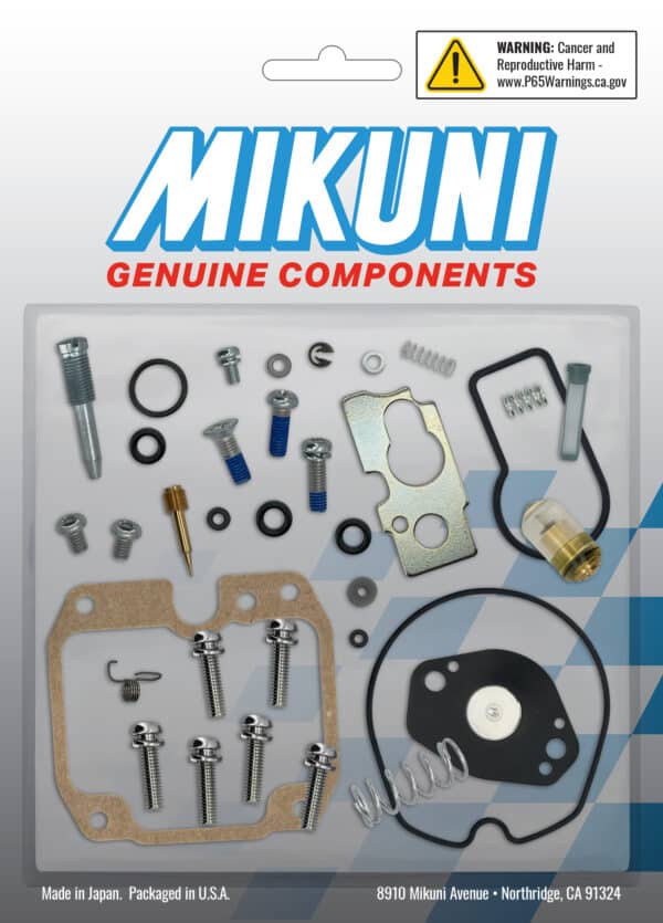 Mikuni Carburetor Rebuild Kit for Yamaha 2008-2022 TT-R125 LE Motorcycles