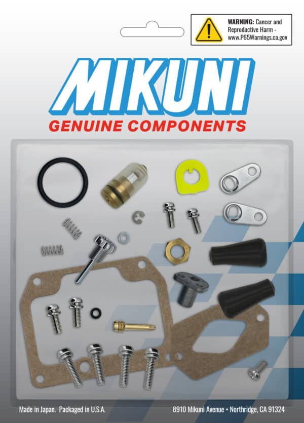 Mikuni Carburetor Rebuild Kit for Suzuki RM80 & Mikuni VM28-418 Carburetors