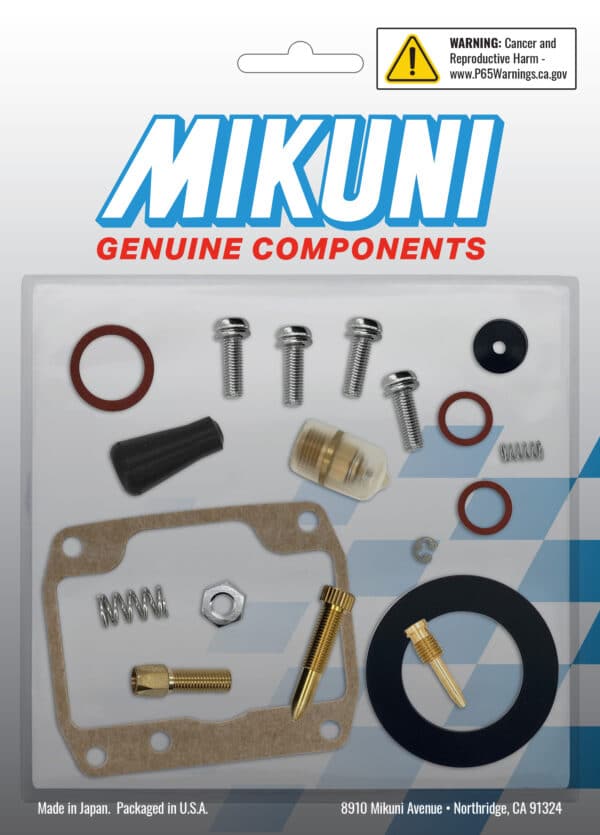 Mikuni Carburetor Rebuild Kit for Mikuni VM36-4 & VM38-9 Carburetors