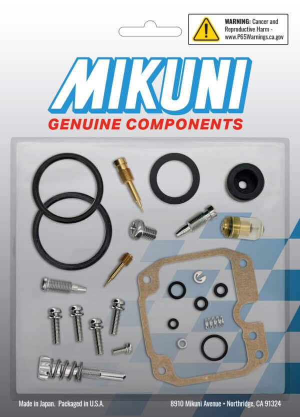 Mikuni Carburetor Rebuild Kit for Yamaha ATVs with Mikuni VM18 Carburetors